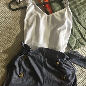 Tank/Shorts Romper